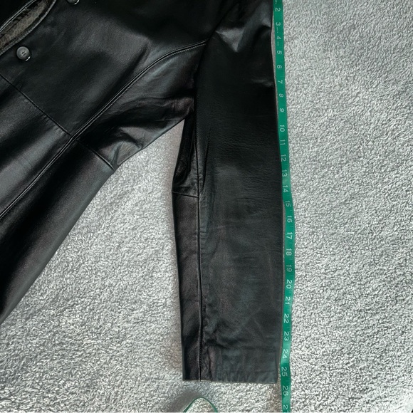 Jacqueline Ferrar Black Leather Jacket - Picture 8 of 12